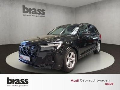 Noir Occasion 2025 Audi Q7 S-Line SUV | 65 300 €