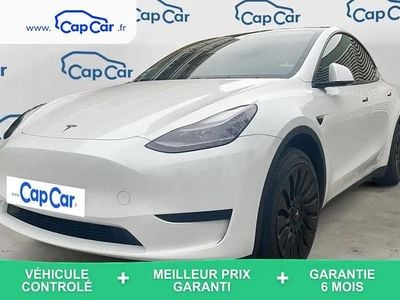 Blanc Occasion 2024 Tesla Model Y Long Range RWD SUV | 31 890 € (Prix assez cher)