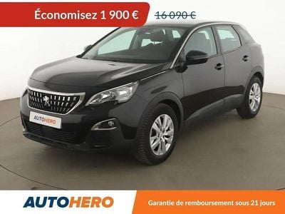 Noir Occasion 2018 Peugeot 3008 Active SUV | 14 190 € (Bon prix)
