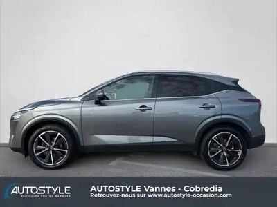 Gris squale métallisé Occasion 2022 Nissan Qashqai Tekna SUV | 17 990 € (Prix juste)