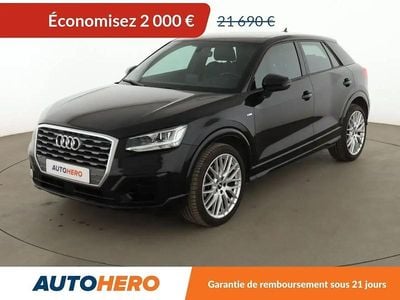 Noir Occasion 2017 Audi Q2 S-Line SUV | 19 690 € (Prix juste)
