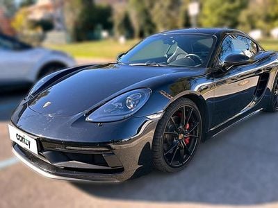 Noir Occasion 2018 Porsche 718 Cayman Coupé | 79 490 € (Prix assez cher)
