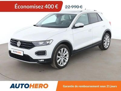 Blanc Occasion 2018 VW T-Roc Exclusive SUV | 22 590 € (Prix juste)