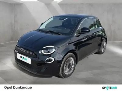 Nouvelle Fiat 500e Style 2025 Onyx black pastel Berline