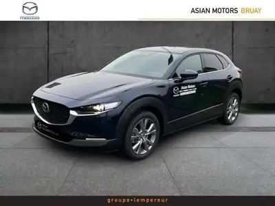 Deep crystal blue mica Occasion 2025 Mazda CX-30 Exclusive-Line SUV | 36 790 €