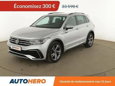 Gris Occasion 2022 VW Tiguan R-line SUV | 33 290 € (Bon prix)