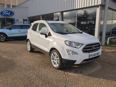 Blanc glacier Occasion 2020 Ford Ecosport Titanium SUV | 13 990 € (Prix juste)