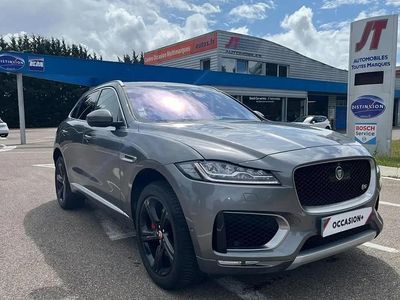 Gris Occasion 2017 Jaguar F-Pace SUV | 24 790 € (Prix cher)