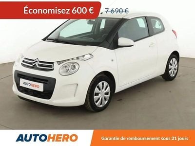 Blanc Occasion 2014 Citroën C1 Feel Citadine | 7 090 € (Prix juste)
