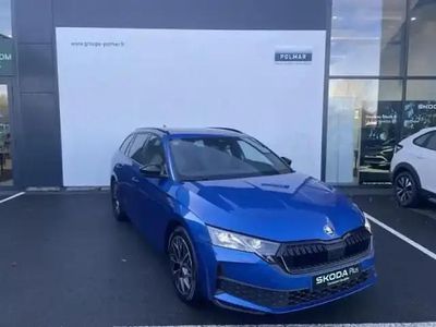 Bleu Occasion 2025 Skoda Octavia SportLine Break | 33 990 € (Prix cher)