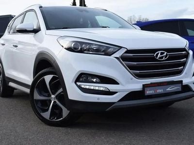 Blanc Occasion 2017 Hyundai Tucson SUV | 15 400 € (Prix juste)