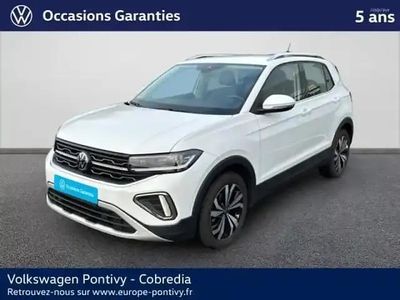 Blanc pur Occasion 2025 VW T-Cross Style SUV | 27 490 € (Prix assez cher)