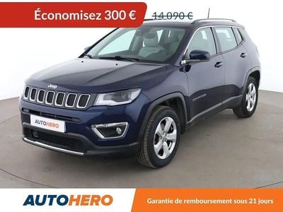 Occasion Jeep Compass Limited 140 ch (102 kW) 2018 Bleu SUV