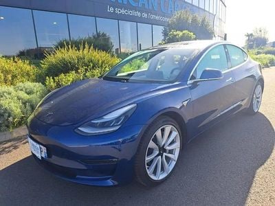 Bleu Occasion 2020 Tesla Model 3 Long Range AWD Berline | 27 990 € (Prix juste)