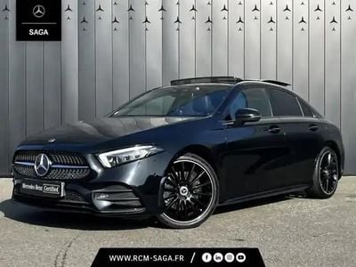 Noir Occasion 2021 Mercedes A220 AMG line Berline | 29 800 €