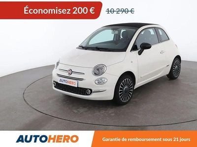 Occasion Fiat 500C Lounge 69 ch (50 kW) 2016 Blanc Cabriolet