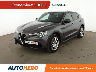 Gris Occasion 2018 Alfa Romeo Stelvio Super SUV | 26 990 € (Super prix)
