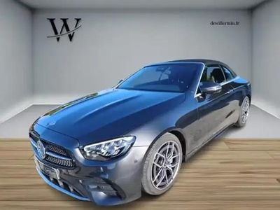 Occasion Mercedes E220 AMG line 2023 Gris graphite métallisé Cabriolet
