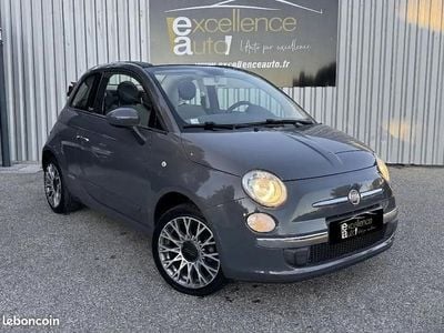 Occasion Fiat 500C Lounge 69 ch (50 kW) 2012 Gris Cabriolet