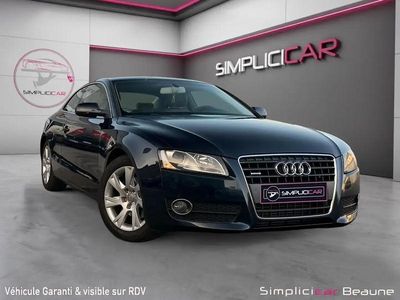 Bleu Occasion 2010 Audi A5 Ambiente Coupé | 11 980 € (Prix cher)
