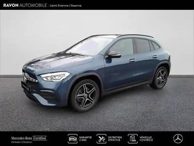 Denim blue metallic paint Occasion 2022 Mercedes GLA250 SUV | 34 990 €