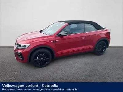 Rouge roi métallisée, capote noire Occasion 2025 VW T-Roc Cabriolet R-line Cabriolet | 44 990 €