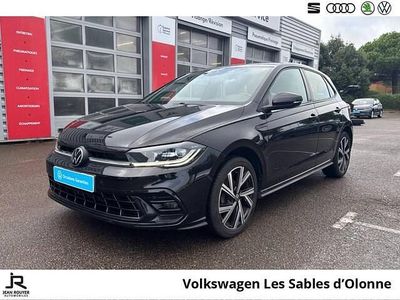 Noir Occasion 2022 VW Polo R-line Berline | 21 990 € (Prix assez cher)