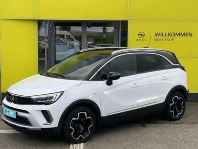 Blanc arktis/toit noir Occasion 2022 Opel Crossland Ultimate SUV | 15 490 € (Prix juste)
