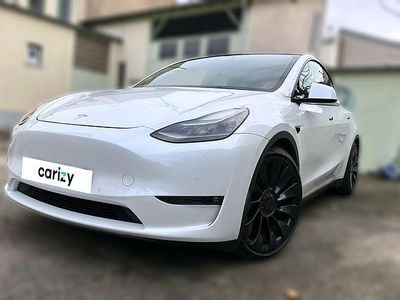 Blanc Occasion 2022 Tesla Model Y Performance SUV | 32 112 € (Super prix)