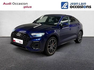 Bleu navarre métallisé Occasion 2021 Audi Q5 Sportback S-Line SUV | 46 900 € (Prix juste)
