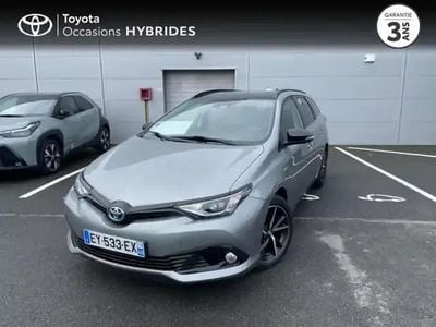Occasion Toyota Auris Touring Sports 2018 Gris platine biton toit noir Break