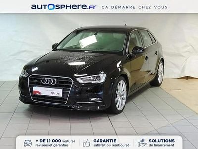 Occasion Audi A3 Sportback Ambition 186 ch (136 kW) 2016 Noir Citadine