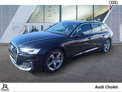 Noir mythe métallisé Occasion 2024 Audi A6 S-Line Break | 59 899 € (Prix assez cher)