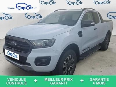 Blanc Occasion 2021 Ford Ranger Wildtrack Pick-up | 28 600 € (Bon prix)
