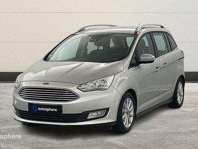 Gris Occasion 2018 Ford Grand C-Max Titanium Monospace | 13 499 € (Prix juste)