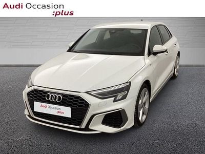 Blanc ibis Occasion 2023 Audi A3 S-Line | 28 490 € (Prix juste)