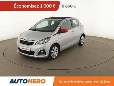Noir Occasion 2015 Peugeot 108 Envy Citadine | 7 690 € (Prix juste)