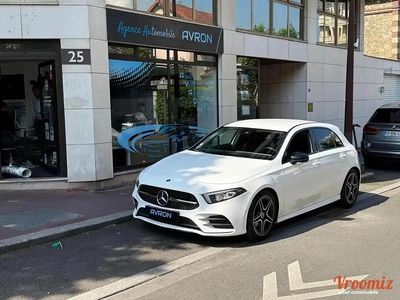 Blanc Occasion 2018 Mercedes A180 AMG line Berline | 21 490 €