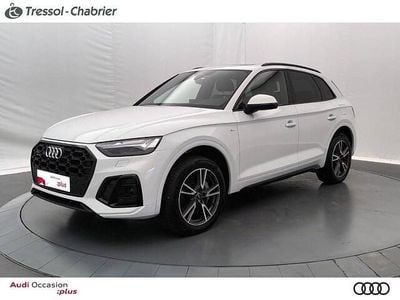 Blanc glacier métallisé Occasion 2024 Audi Q5 S-Line SUV | 49 890 € (Super prix)