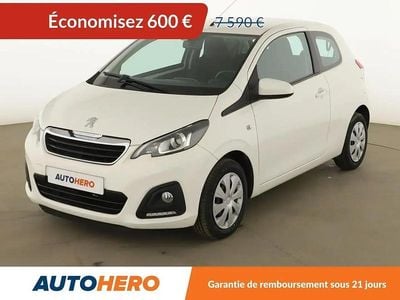 Blanc Occasion 2015 Peugeot 108 Active Citadine | 6 990 € (Prix juste)