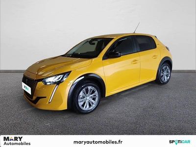 Occasion Peugeot e-208 Style 100 kW (136 ch) 2023 Jaune Citadine