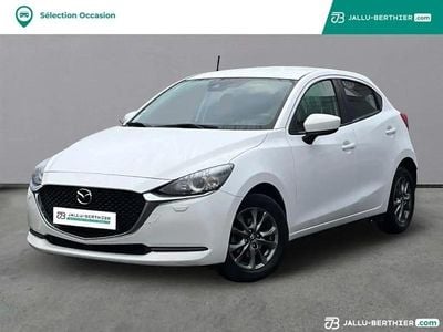 Arctic white Occasion 2020 Mazda 2 Berline | 13 789 € (Bon prix)