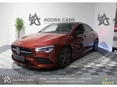 Occasion Mercedes CLA200 AMG line 150 ch (110 kW) 2021 Rouge Berline