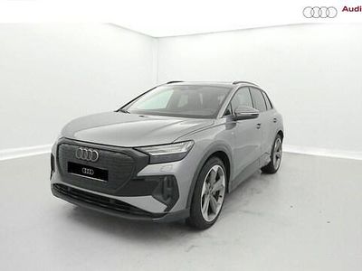 Gris typhon métallisé Occasion 2025 Audi Q4 e-tron S-Line SUV | 52 900 € (Prix assez cher)