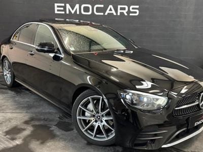 Noir Occasion 2021 Mercedes E220 AMG line Berline | 32 990 € (Prix juste)