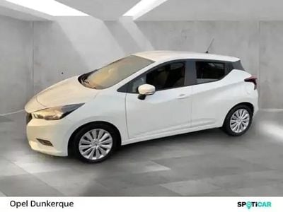 Blanche Occasion 2021 Nissan Micra Berline | 11 490 € (Bon prix)