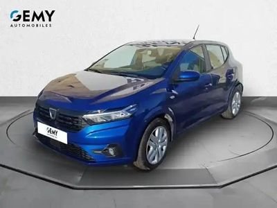 Bleu iron Occasion 2021 Dacia Sandero Berline | 12 400 € (Prix juste)