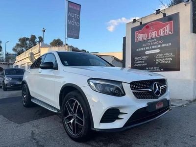 Occasion Mercedes GLC250 Sportline 204 ch (150 kW) 2018 Blanc Coupé