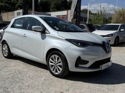 Blanc Occasion 2020 Renault Zoe Zen Citadine | 12 490 € (Prix juste)
