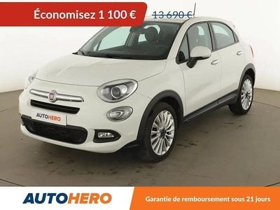 Blanc Occasion 2018 Fiat 500X Lounge SUV | 12 590 € (Prix juste)
